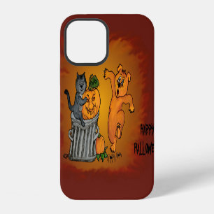 Happy Halloween! Cat Bat Dog and Spider iPhone 12 Case
