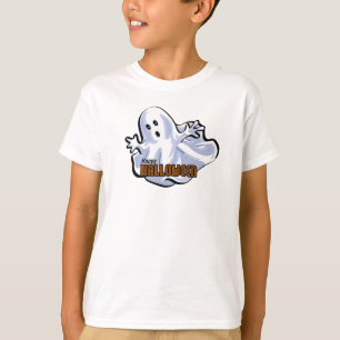 Happy Halloween Cat Chasing Mouse T-Shirt