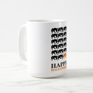HAPPY HALLOWEEN CAT COFFEE MUG