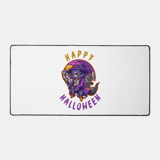 Happy Halloween Chat sorcier Halloween (Recto)