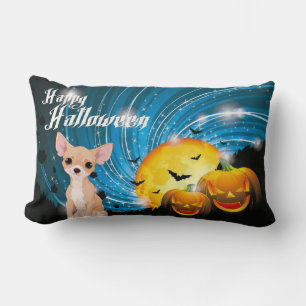 Happy Halloween Chihuahua Lumbar Pillow