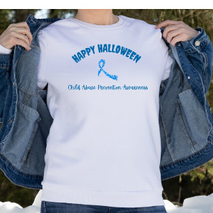 Happy Halloween Child Abuse Prevention  Sweatshirt