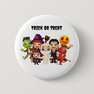 Happy Halloween Children 2 Inch Round Button