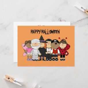 Happy Halloween Children Card