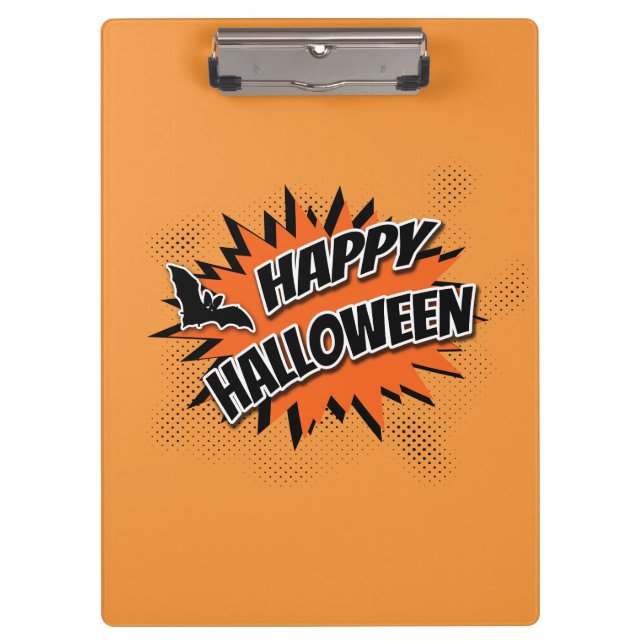 Happy Halloween Clipboard (Front)