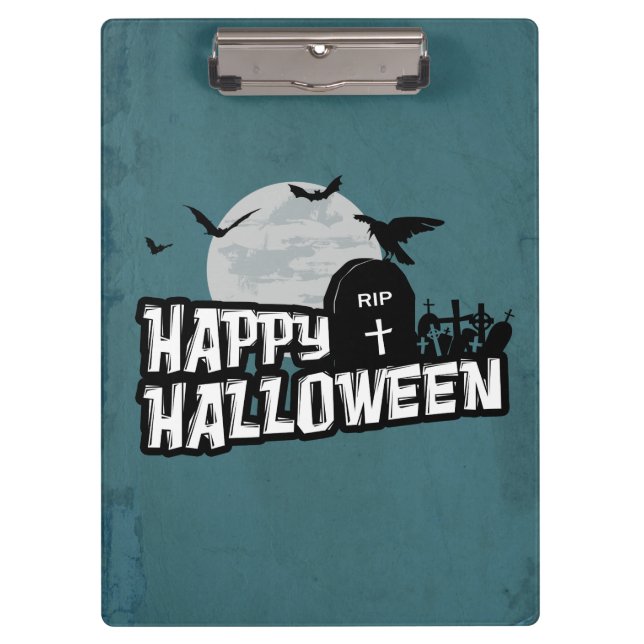 Happy Halloween Clipboard (Front)