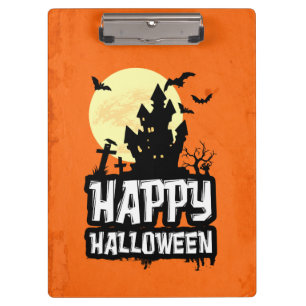 Happy Halloween Clipboard
