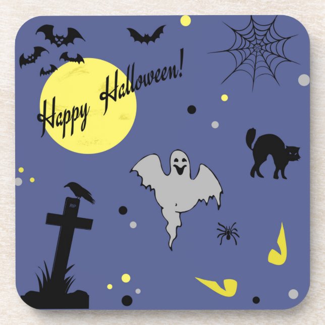 Happy Halloween Coaster (Front)