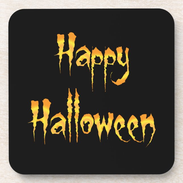 Happy Halloween Coaster (Front)