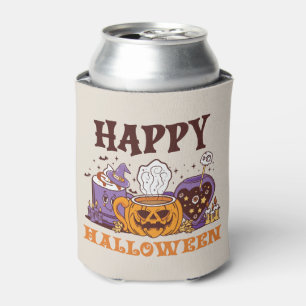 Happy Halloween Coffee Brew Can Cooler