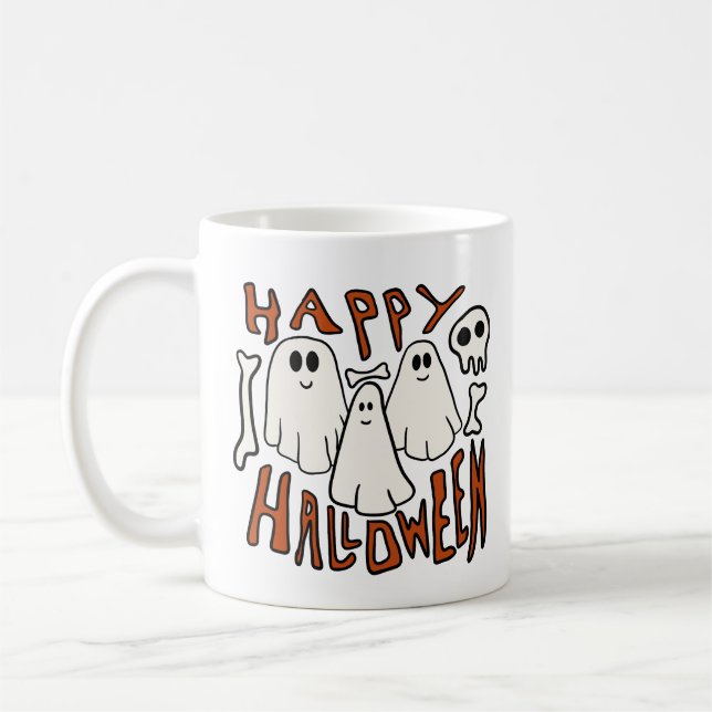 Happy Halloween Coffee Mug (Left)