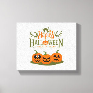 Happy Halloween - Cool Halloween Canvas Print