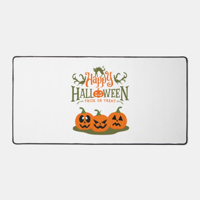 Happy Halloween - Cool Halloween Desk Mat (Front)