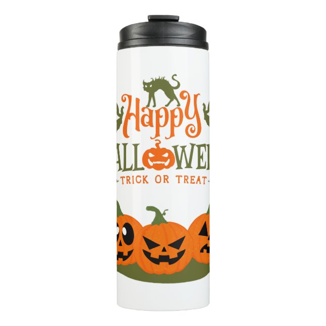 Happy Halloween - Cool Halloween Thermal Tumbler (Front)