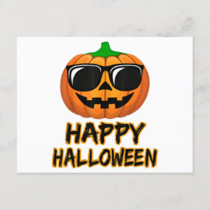 Happy Halloween Costume Funny Pumpkin Enclosure Card
