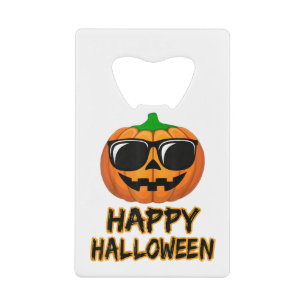 Happy Halloween Costume Funny Pumpkin Men Women Bo Credit Card Bottle Opener