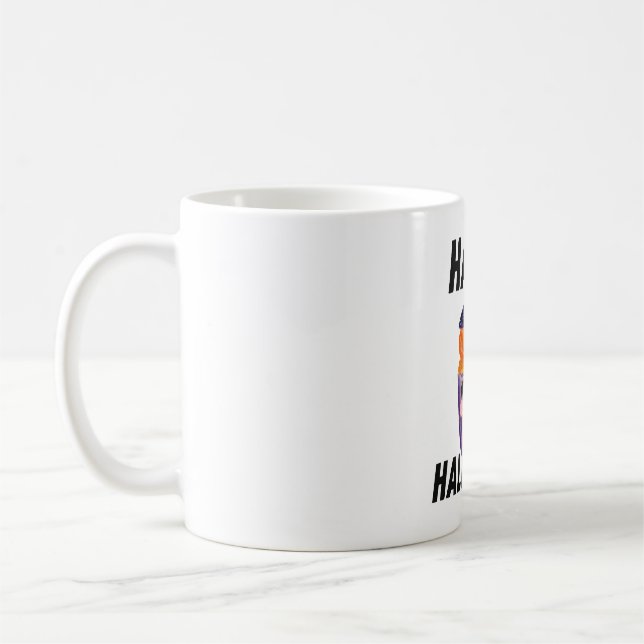 Happy Halloween Costume Halloween Cupcake Coffee Mug (Left)