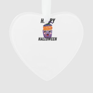Happy Halloween Costume Halloween Cupcake Ornament