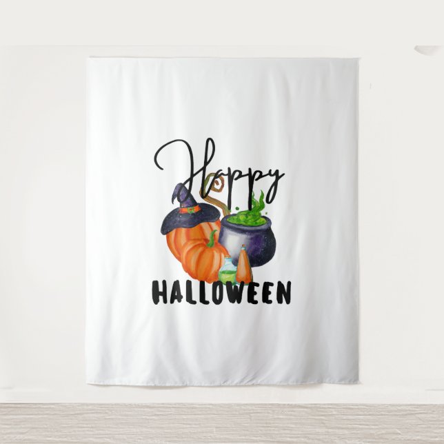 Happy Halloween Costume Halloween Decor Tapestry (Front)