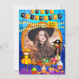 Happy Halloween Costume kids Party Celebration