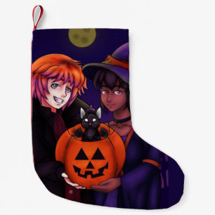 Happy Halloween Costumes Small Christmas Stocking
