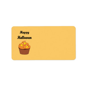 Happy Halloween Cupcake Label