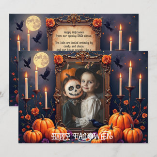 🎃 Happy Halloween Custom Photo card