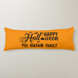 Happy Halloween Custom Spooky Decor Body Pillow