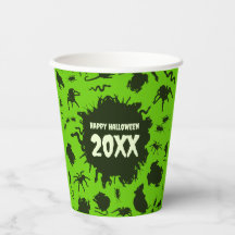 Happy Halloween Custom Text Dark Creepy Crawlies