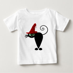 happy Halloween cute cat Baby T-Shirt