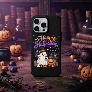 Happy Halloween Cute Ghost Pumpkin Spooky