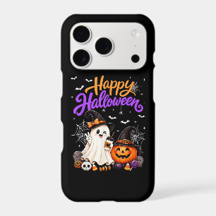 Happy Halloween Cute Ghost Pumpkin Spooky