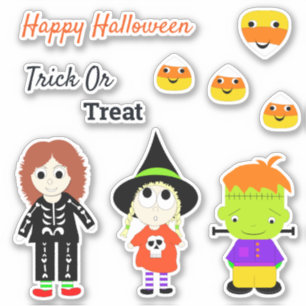 Happy Halloween Cute Trick Or Treat