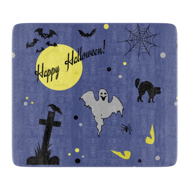 Happy Halloween Cutting Board (Front)