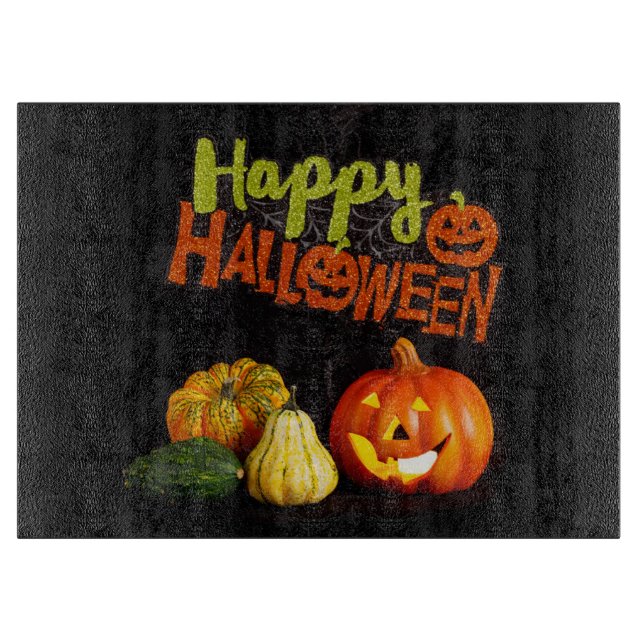 Happy Halloween Cutting Board (Front)