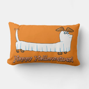 Happy Halloween Dachshund Lumbar Pillow