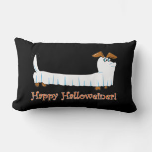 Happy Halloween Dachshund Lumbar Pillow