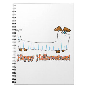 Happy Halloween Dachshund Notebook