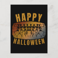 HAPPY HALLOWEEN DANCING SKELETON