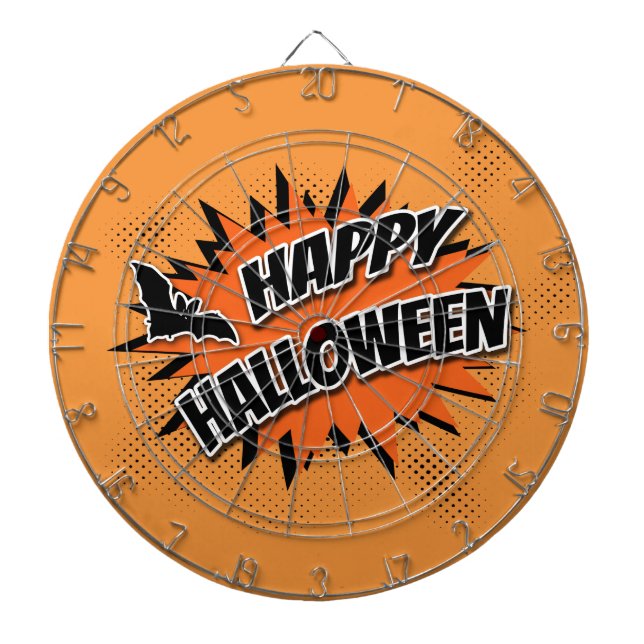 Happy Halloween Dartboard (Front)