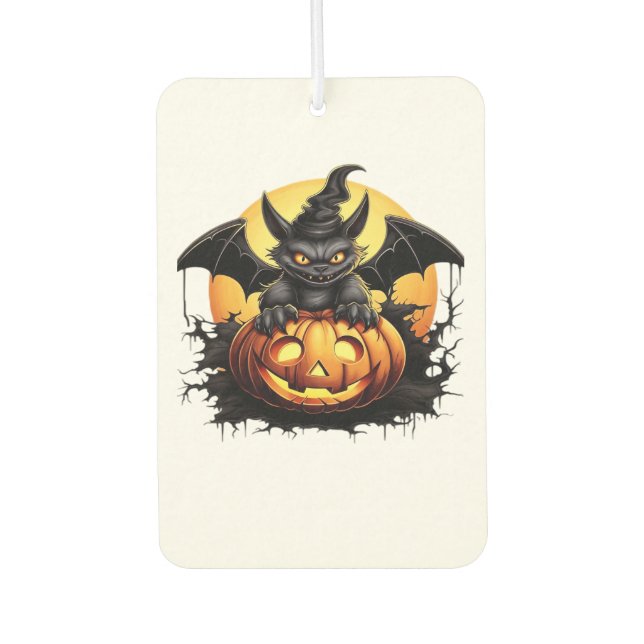 Happy Halloween Day - Funny Halloween Classic T-Sh Air Freshener (Front)
