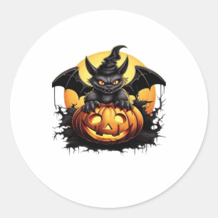 Happy Halloween Day - Funny Halloween Classic T-Sh Classic Round Sticker