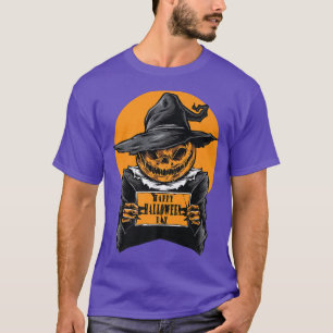Happy Halloween Day Witch Pumpkin Spooky T-Shirt