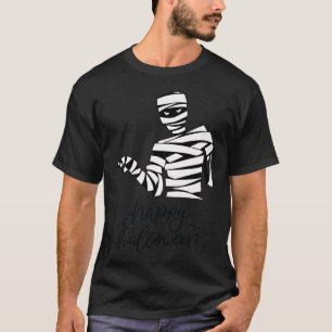 Happy Halloween Dead Zombie Horror Mummy T-Shirt