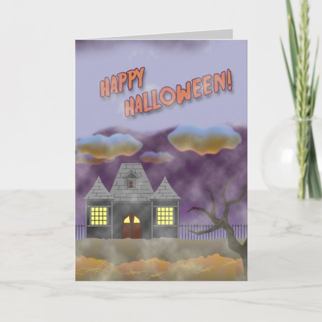 Happy Halloween- design 1 Invitation (Front)