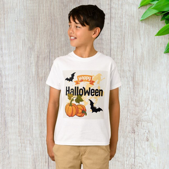 Happy Halloween Design T-Shirt (Creator Uploaded)