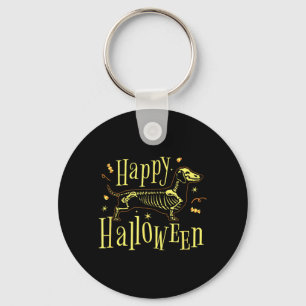 Happy Halloween Dog - Funny Halloween Keychain