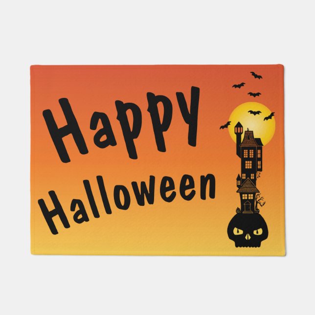 Happy Halloween Doormat (Front)