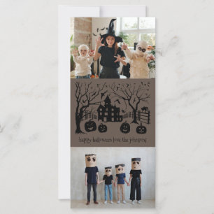 Happy Halloween Éffrayant Mansion Carte photo de f