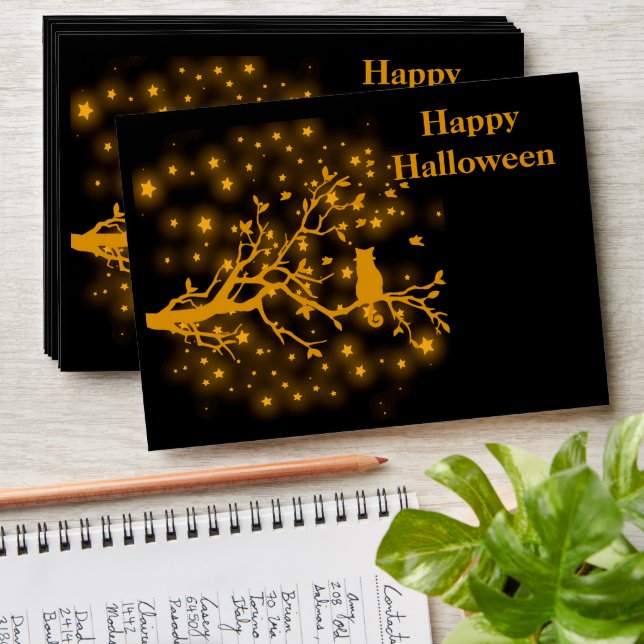 Happy Halloween Envelope (Stacked)